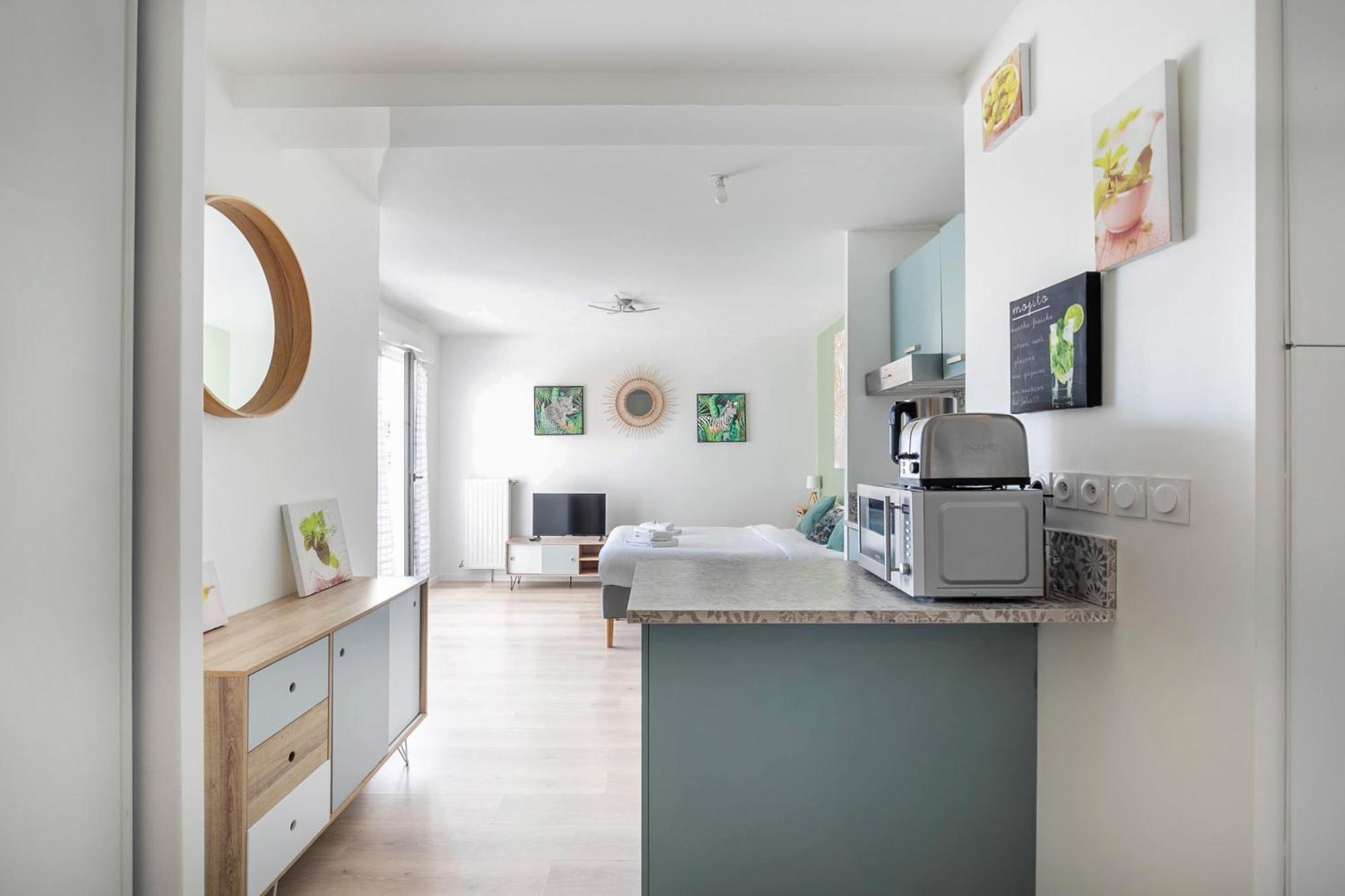 Studio 30 M2 Tout Confort - Rer A 3 Min, Acces Paris & Disneyland Villiers-sur-Marne Exteriör bild